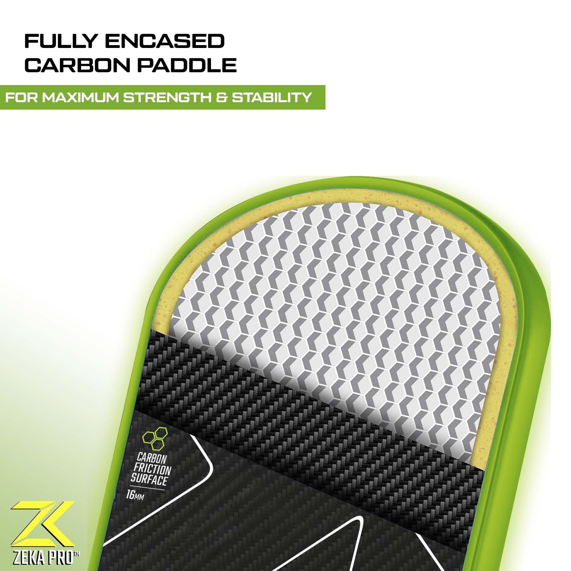 Amazon.com: T700 Raw Carbon Fiber Pickleball Paddle - Aerodynamic